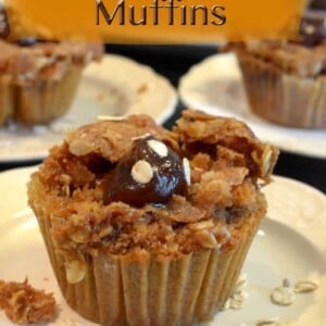 A brown muffin