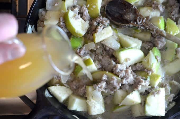 Sausage Mac and Cheese with Apple Cider Recipe from Platter Talk