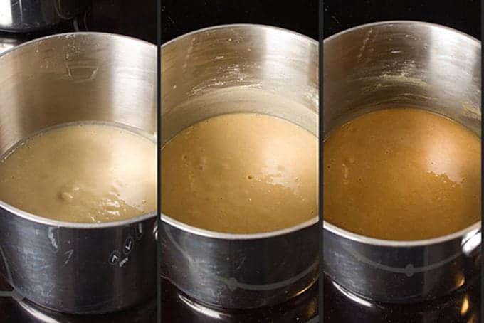 Learning how to make a roux.