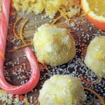 Orange Snowball Cookies Recipe from Platter Talk.