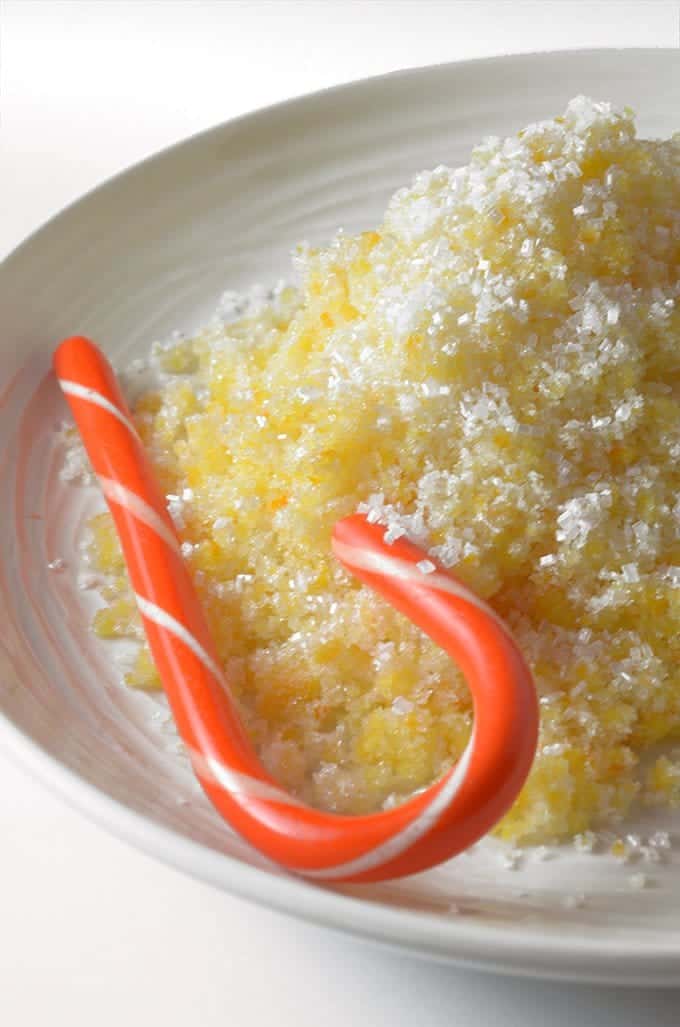 Orange Snowball Cookies Recipe from Platter Talk.
