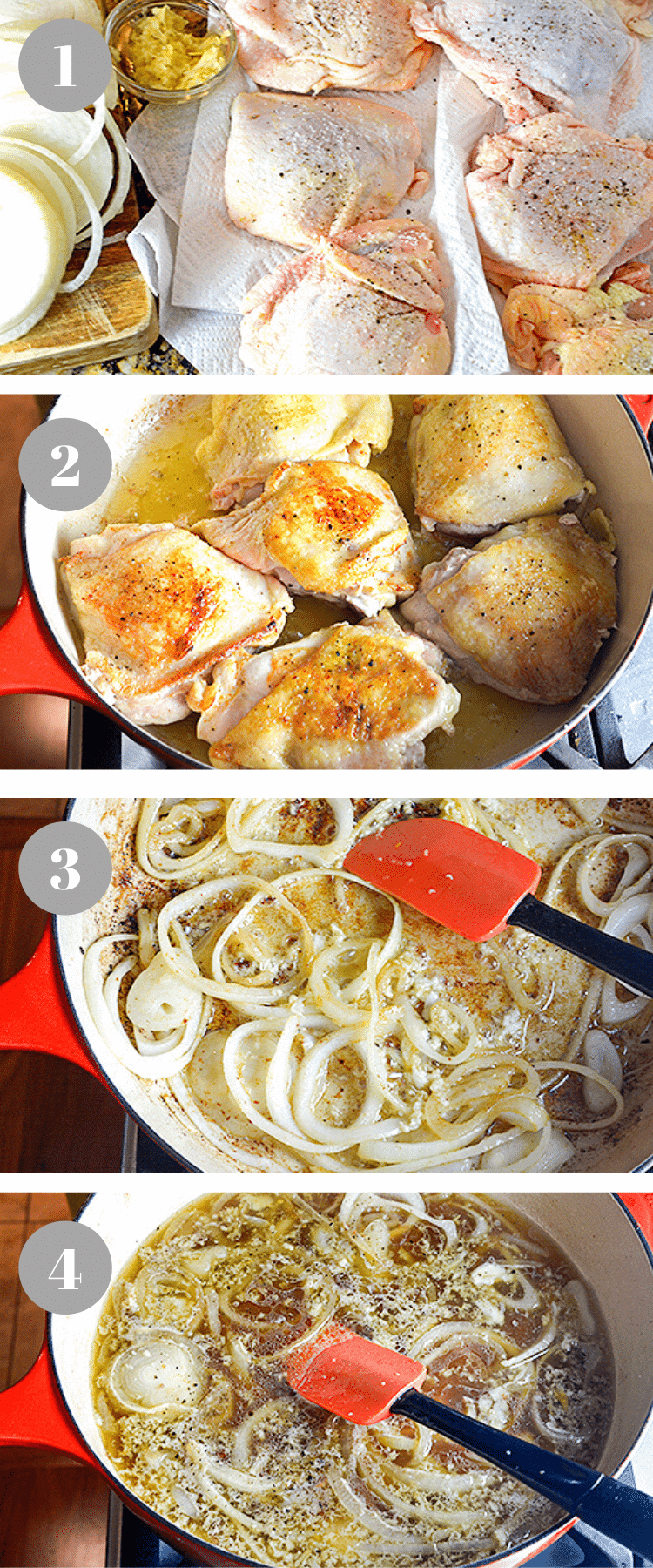 A box filled with different types of food on a plate, with Chicken Thighs