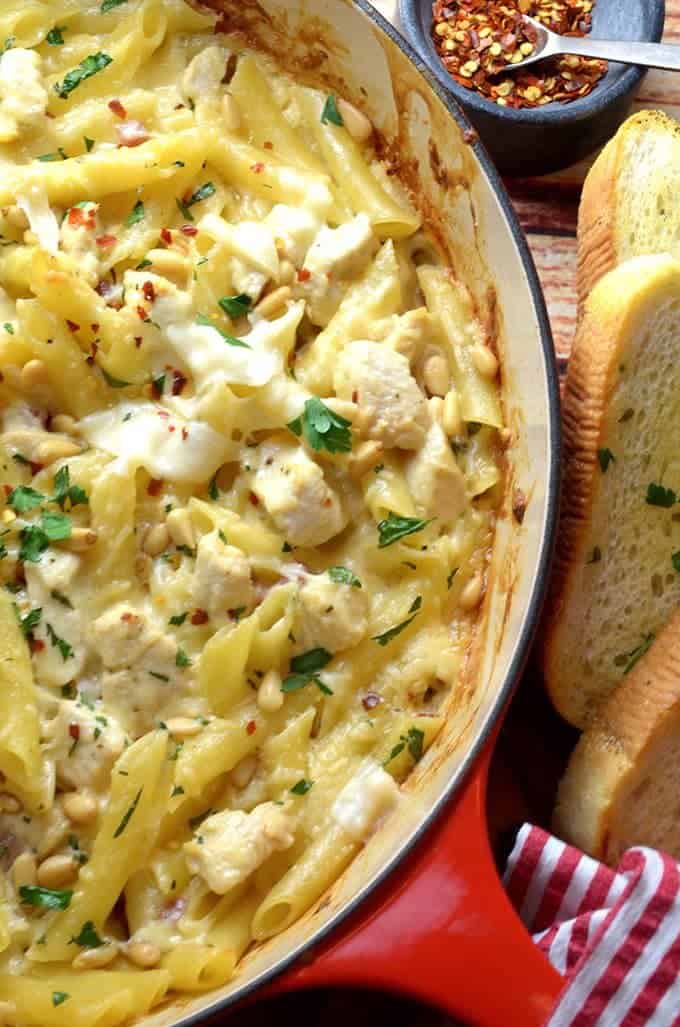 Chicken Penne Alfredo Recipe