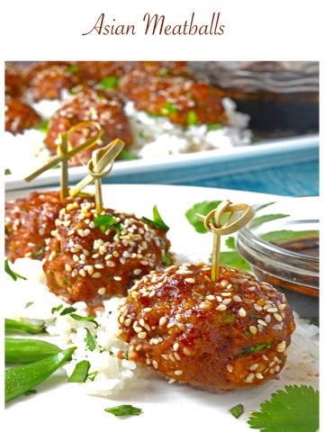 Asian meatballs