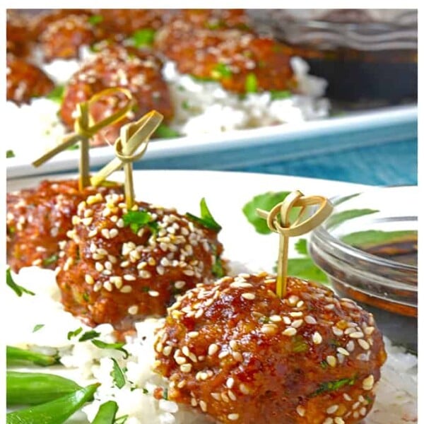 Asian meatballs