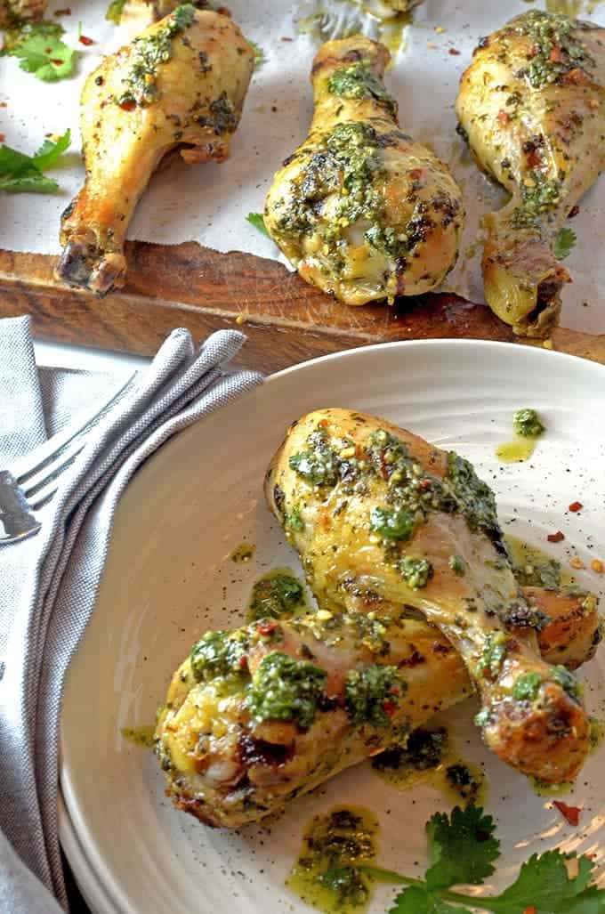 Chimichurri Chicken Drumsticks Affordable and Flavorful Platter Talk