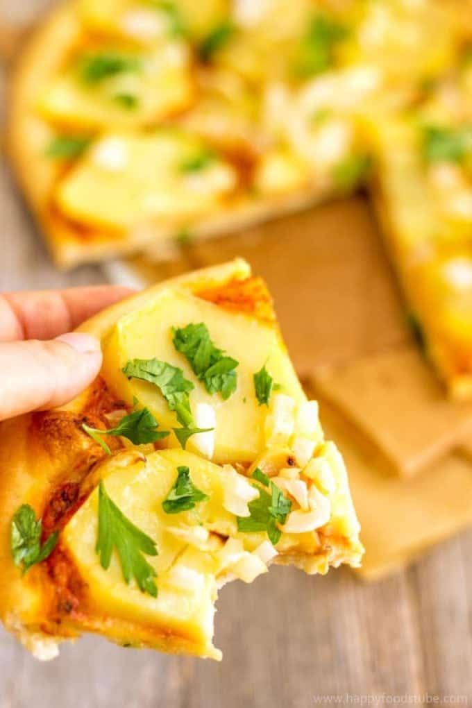 Healthy vegan pizza for your end of summer pizza enjoyment!