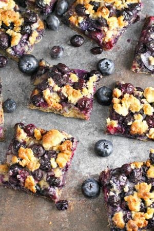 Lemon Blueberry Bars