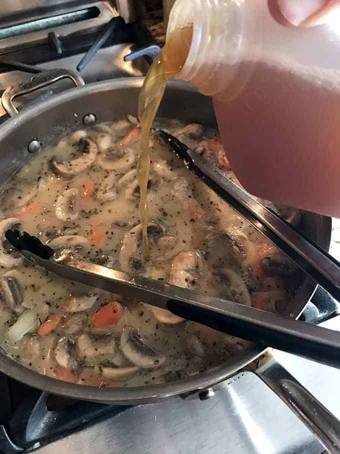 Adding Cider to savory pork chops recipe