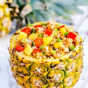 Pineapple Fried Rice Recipe on Platter Talk