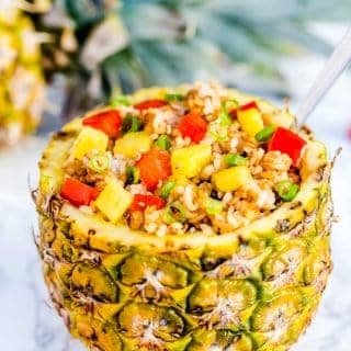 Pineapple Fried Rice Recipe on Platter Talk