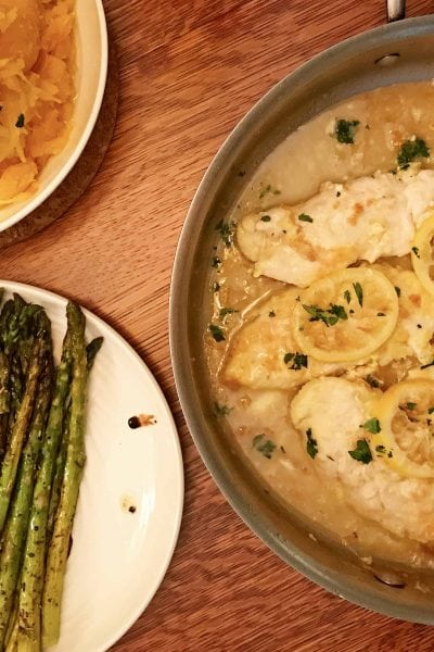 Healthy Chicken Francese