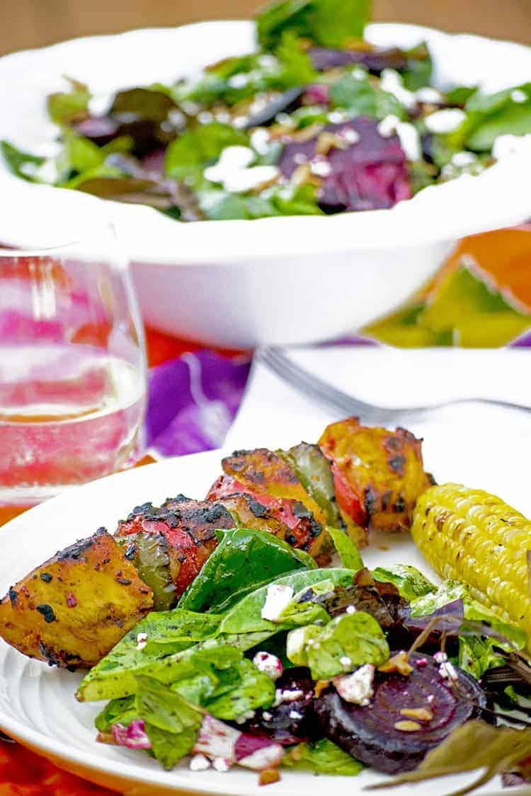 Grilled or Oven-Roasted Beet Salad from Platter Talk