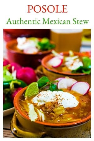 Pozole recipe is an authentic Mexican pork stew.