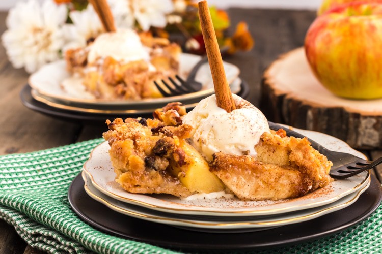 Open Face Apple Pie Platter Talk