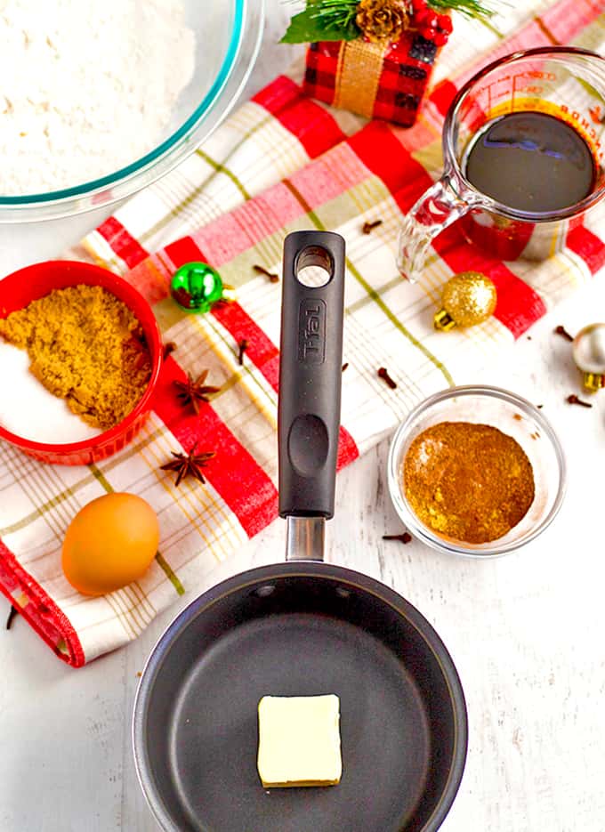 A bunch of cookie ingredients