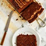 Chocolate cake is a chocolate banana bread.