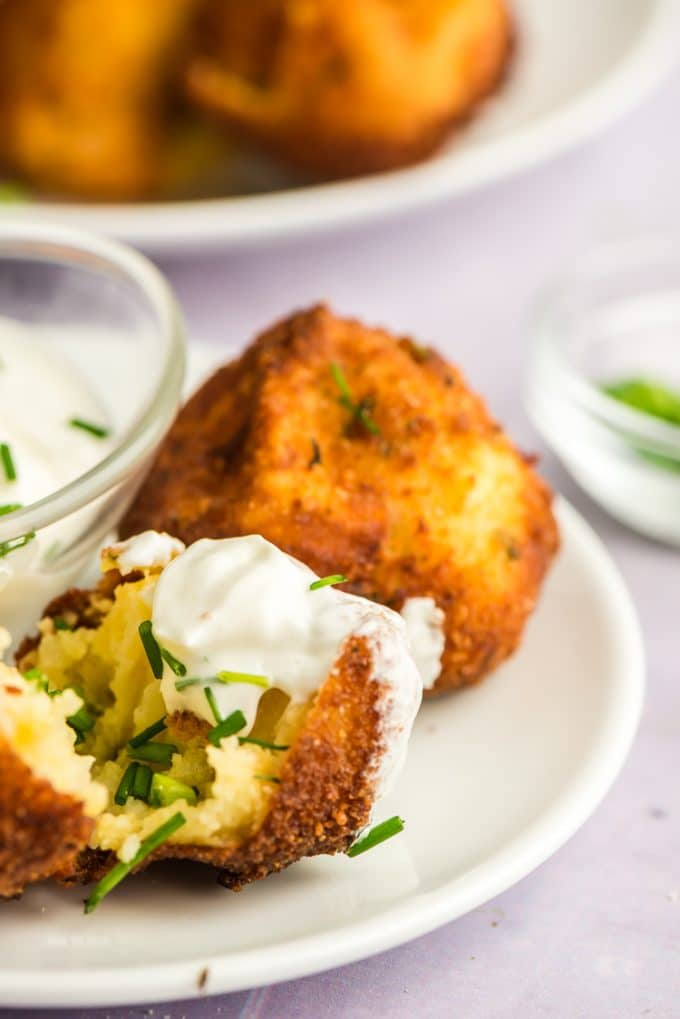 Mashed Potato Croquette Recipe Leftover Mashed Potatoes Platter Talk