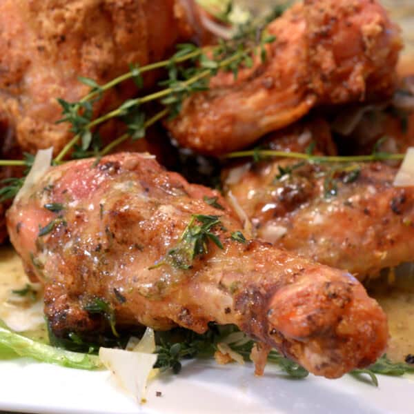 Some chicken wings.