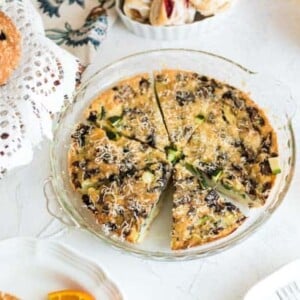 crustless zucchini quiche