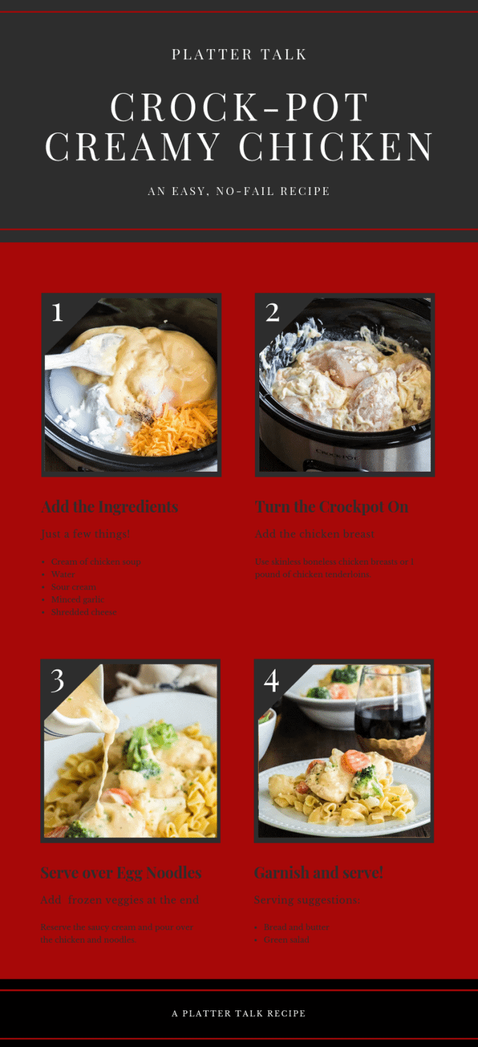 Creamy Crockpot Chicken Easily Convert To Instant Pot Creamy Crockpot Chicken Easily Convert To Instant Pot