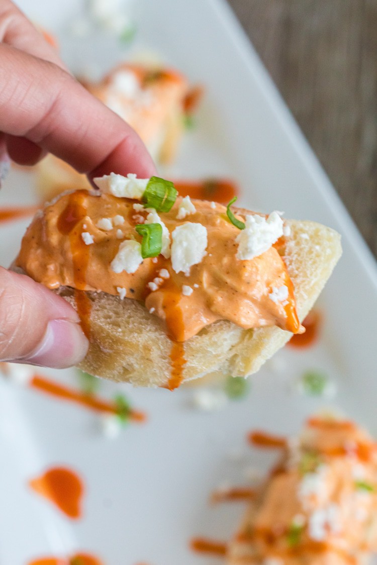 Buffalo Chicken Wing Dip Platter Talk