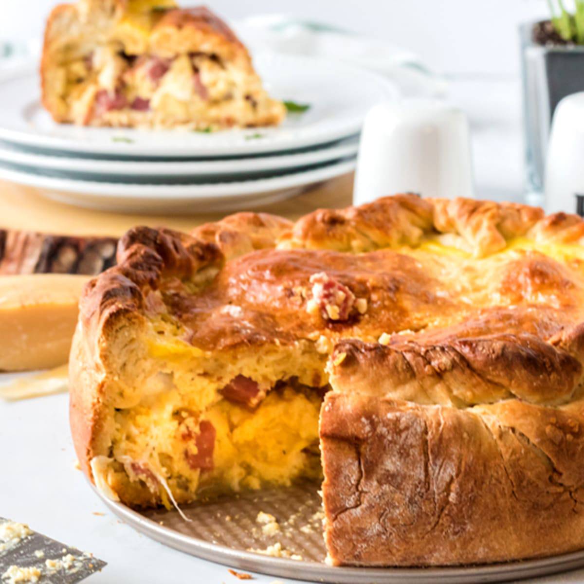 Pizza Rustica (Italian Easter Pie) - Authentic Italian Easter Pie - Platter Talk