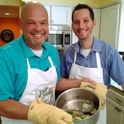 Scott and Dan at home