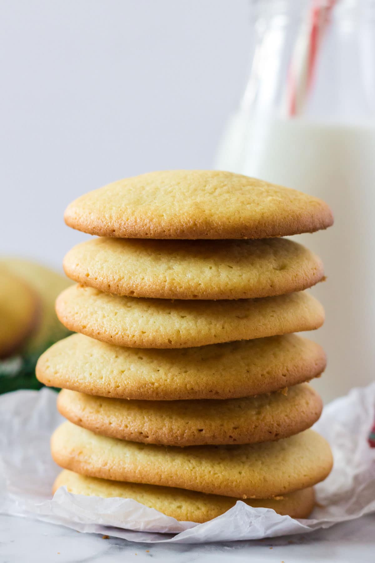 Stack of soft cookies