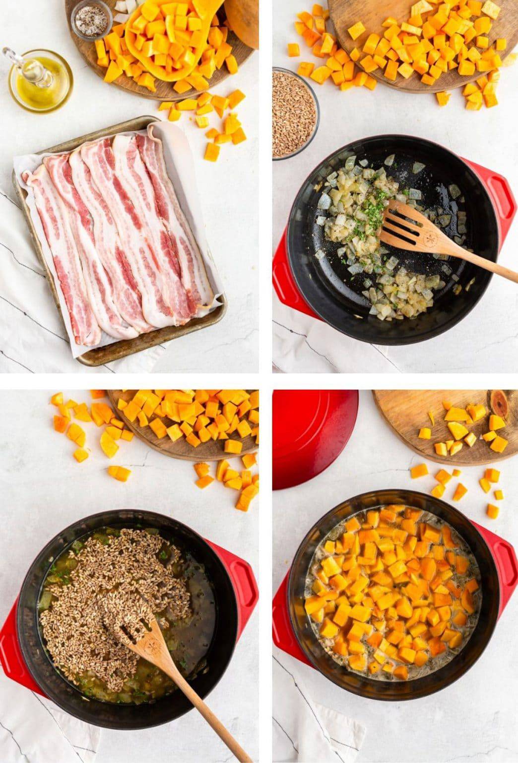 Butternut Squash Farro Casserole Recipe Platter Talk