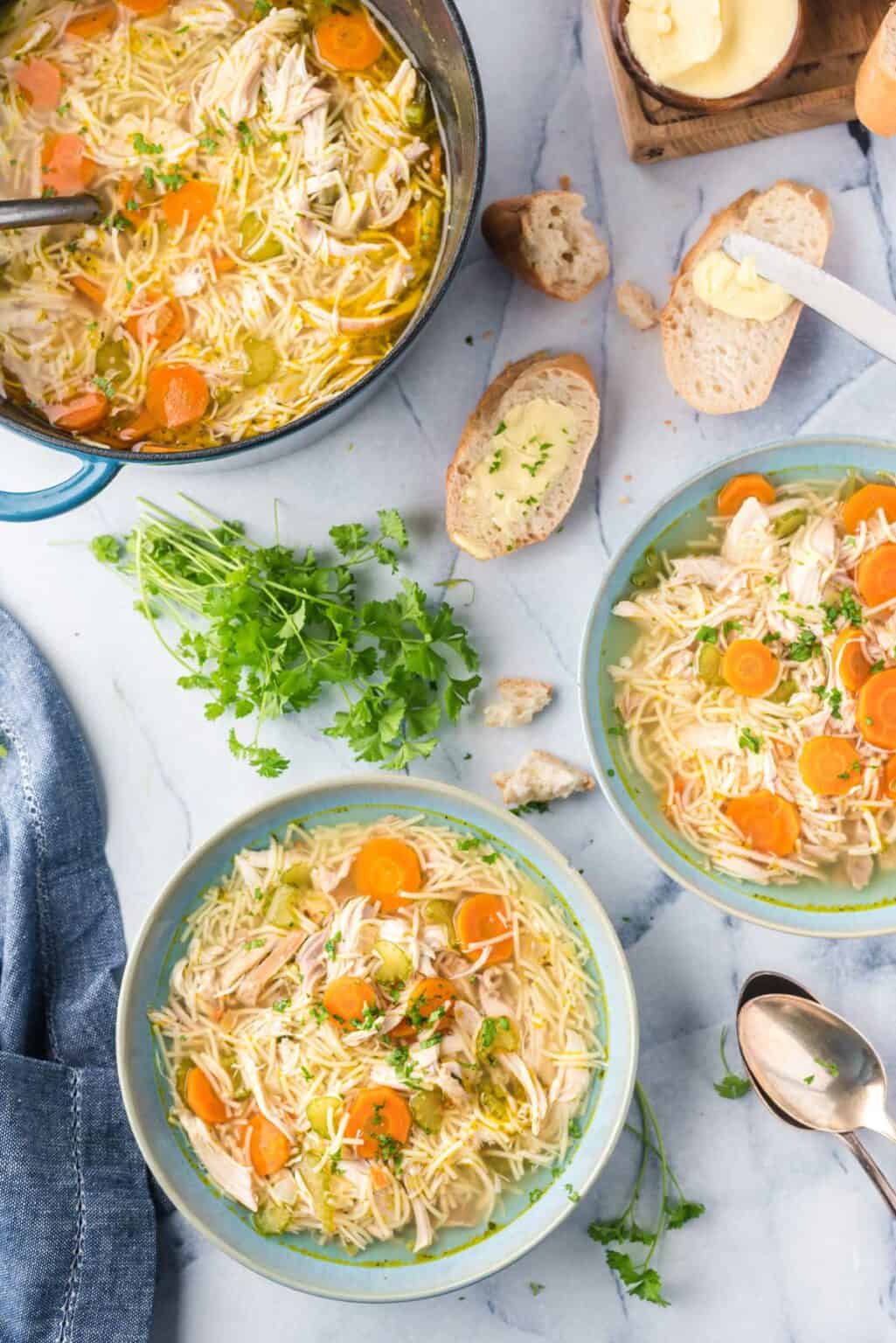 Lipton Noodle Soup with Rotisserie Chicken Platter Talk