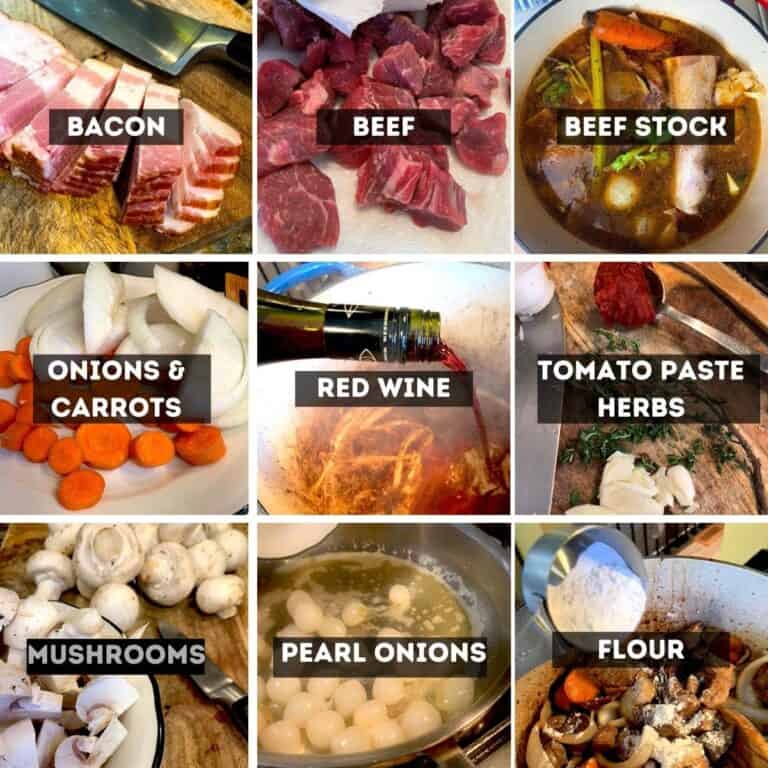 Julia Child's Beef Bourguignon (Boeuf à la Bourguignonne) Platter Talk