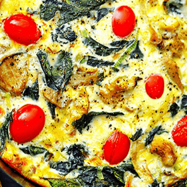 No Crust Vegetable Quiche