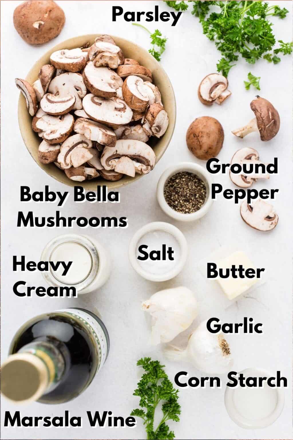 The BEST Creamy Mushroom Sauce Platter Talk