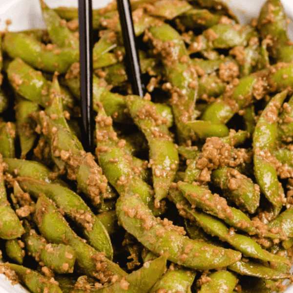 Garlic Edamame