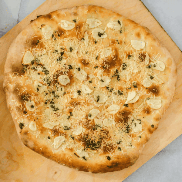 Homemade Garlic Pizza