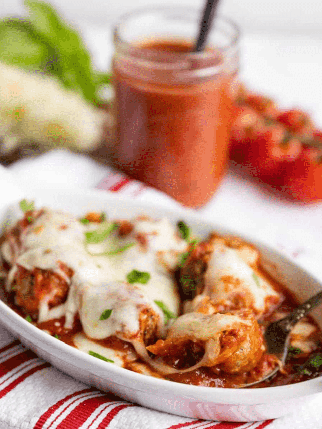The BEST Baked Meatballs