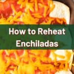 A pan of enchiladas.