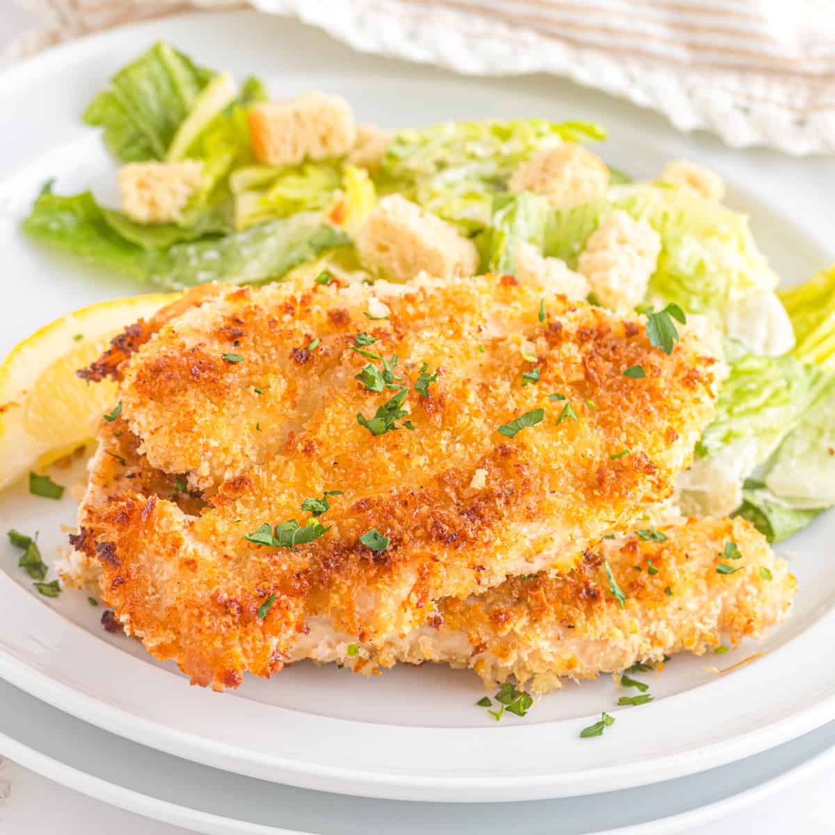 A plate of Panko chicken.