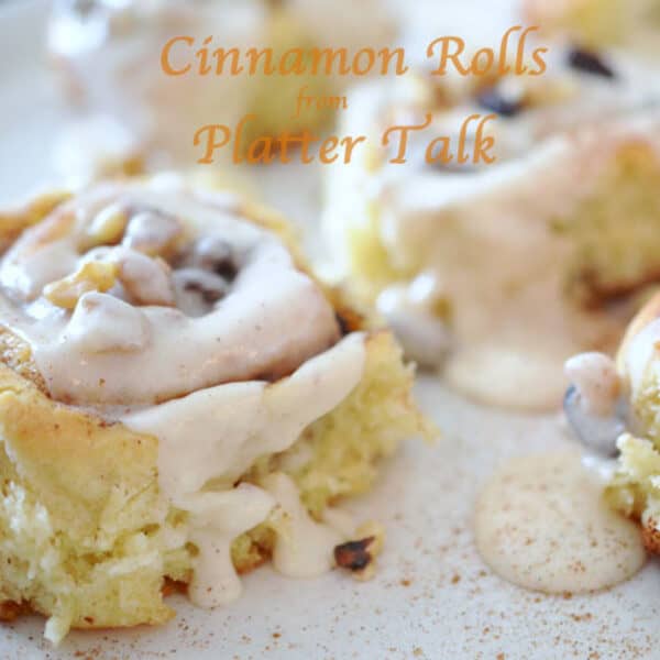 Some cinnamon rolls.